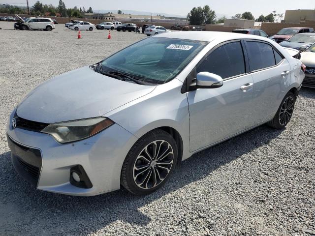 TOYOTA COROLLA L 2015 with VIN 5YFBURHE2FP347782 - Photo from auction