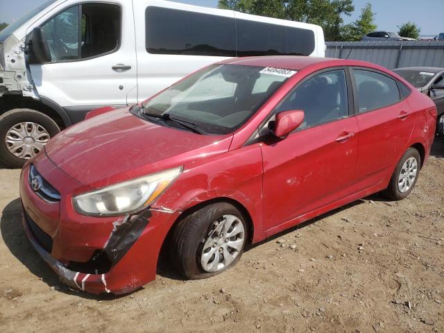 HYUNDAI ACCENT SE 2016 with VIN KMHCT4AE0GU091579 - Photo from auction