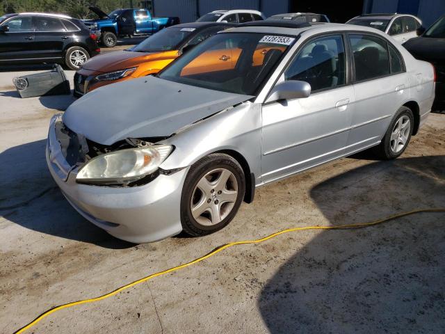 HONDA CIVIC EX 2004 with VIN 2HGES26824H632543 - Photo from auction