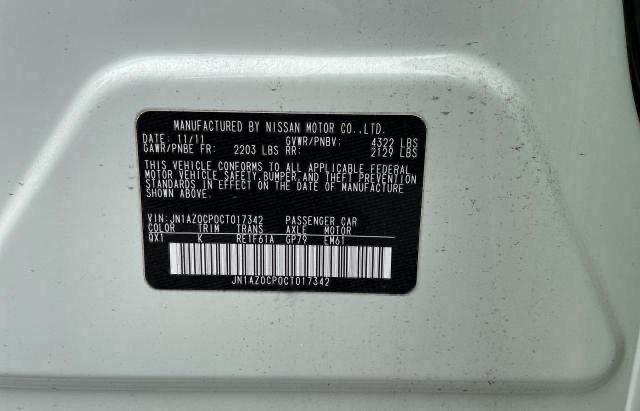 Photo 10 from auction – 2012 NISSAN LEAF SV with VIN JN1AZ0CP0CT017342