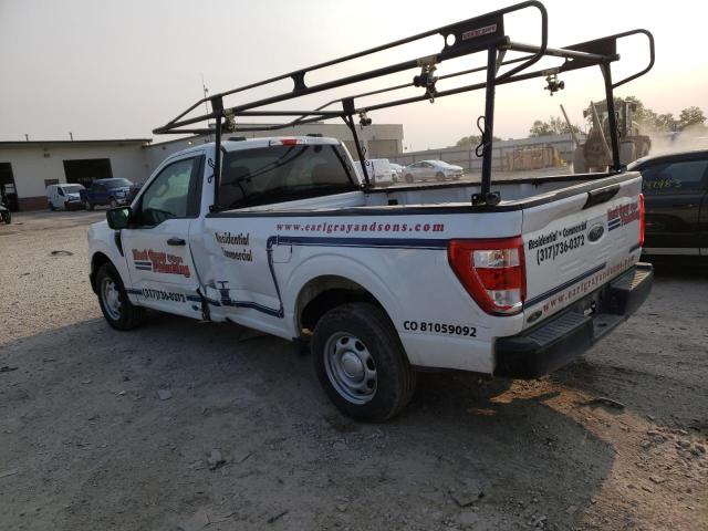 Photo 2 from auction – 2021 FORD F150 with VIN 1FTMF1CB9MKD60381
