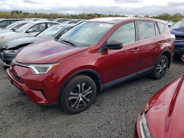 TOYOTA RAV4 LE 2018 with VIN 2T3BFREV1JW775338 - Photo from auction