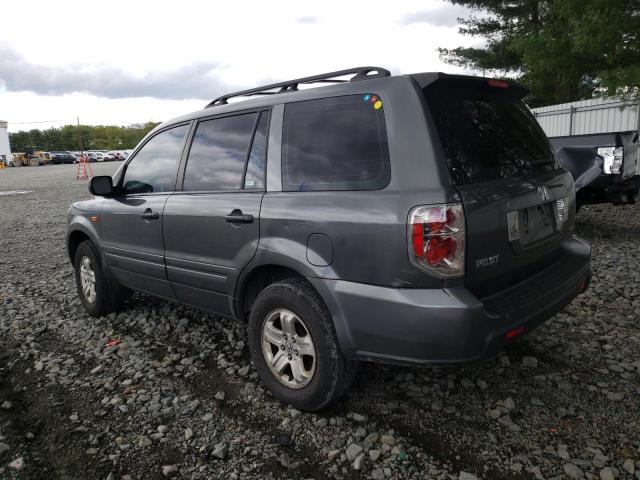 Photo 2 from auction – 2007 HONDA PILOT LX with VIN 2HKYF18167H504215