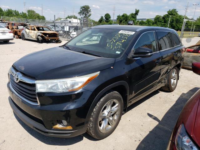TOYOTA HIGHLANDER 2015 with VIN 5TDDKRFH1FS106959 - Photo from auction