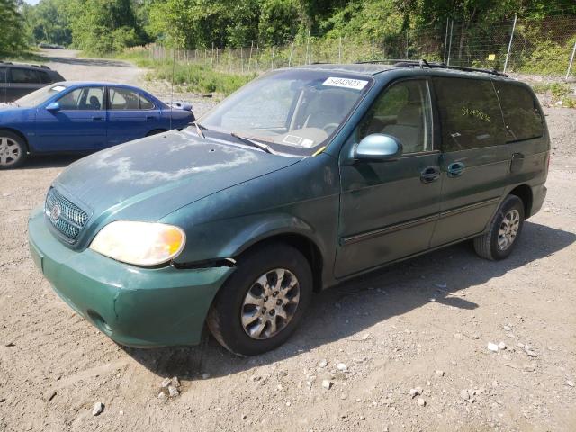 Photo 1 from auction – 2004 KIA SEDONA EX with VIN KNDUP131046537154