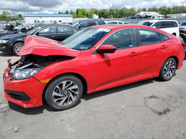 HONDA CIVIC EX 2018 with VIN 2HGFC2F7XJH611119 - Photo from auction