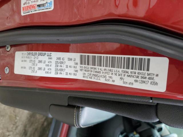 Photo 14 from auction – 2014 JEEP CHEROKEE S with VIN 1C4PJMAB0EW141545