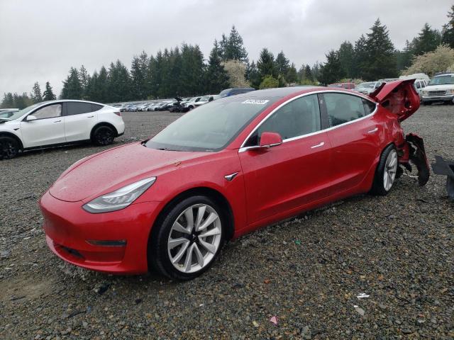 TESLA MODEL 3 2020 with VIN 5YJ3E1EB2LF666927 - Photo from auction