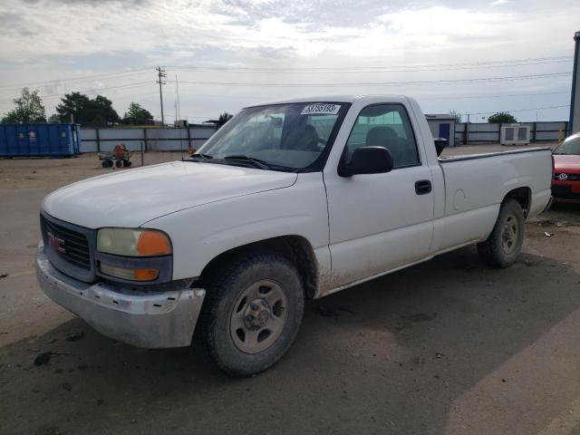 GMC SIERRA 150 2002 with VIN 1GTEC14VX2Z900590 - Photo from auction