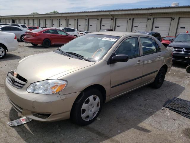 TOYOTA COROLLA CE 2004 with VIN 2T1BR32E34C216347 - Photo from auction