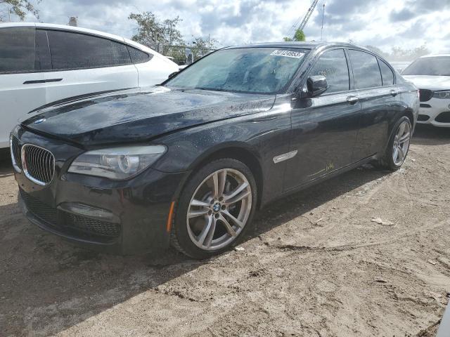 BMW 750 I 2012 with VIN WBAKA8C58CDS99890 - Photo from auction