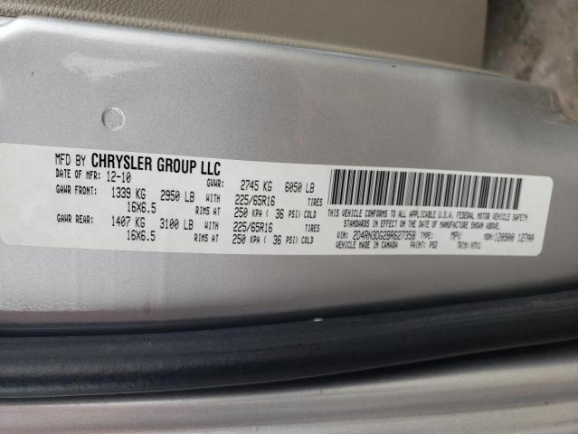 Photo 14 from auction – 2011 DODGE GRAND CARA with VIN 2D4RN3DG2BR627358