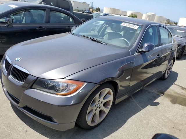 BMW 330 I 2006 with VIN WBAVB335X6KR75916 - Photo from auction