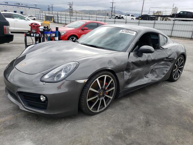 PORSCHE CAYMAN S 2014 with VIN WP0AB2A88EK192892 - Photo from auction