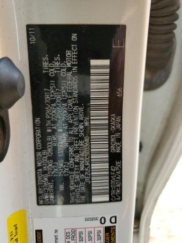 Photo 14 from auction – 2012 TOYOTA 4RUNNER SR with VIN JTEZU5JR0C5033640