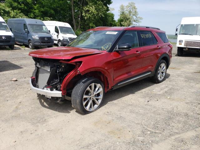 Photo 1 from auction – 2021 FORD EXPLORER P with VIN 1FM5K8HC5MGB77049