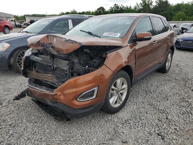 FORD EDGE SEL 2017 with VIN 2FMPK3J83HBC22617 - Photo from auction