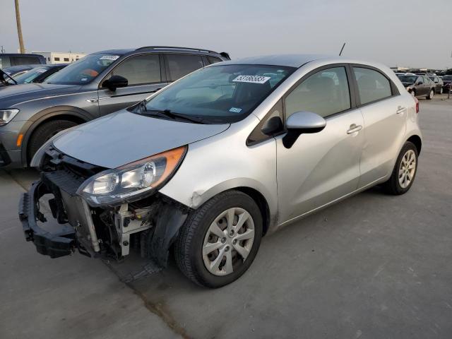 KIA RIO EX 2014 with VIN KNADN5A33E6417266 - Photo from auction