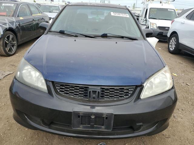 Photo 5 from auction – 2004 HONDA CIVIC LX with VIN 2HGES16554H518360