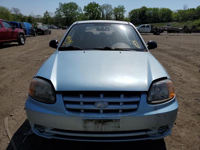 Photo 5 from auction – 2003 HYUNDAI ACCENT L with VIN KMHCF35C93U274113
