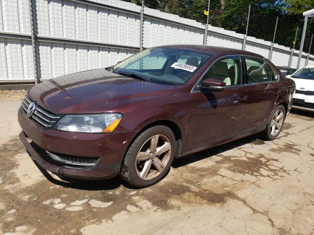 VOLKSWAGEN PASSAT SE 2013 with VIN 1VWBP7A35DC032126 - Photo from auction