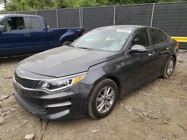 KIA OPTIMA LX 2016 with VIN KNAGT4L36G5120477 - Photo from auction