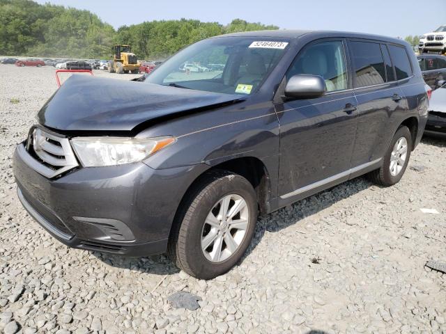 TOYOTA HIGHLANDER 2013 with VIN 5TDBK3EH9DS254425 - Photo from auction