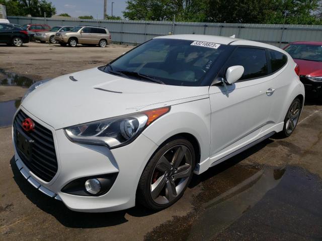 HYUNDAI VELOSTER T 2015 with VIN KMHTC6AE1FU222917 - Photo from auction