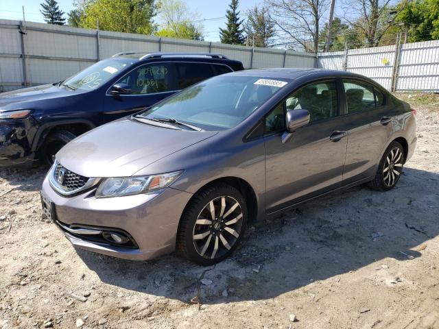 HONDA CIVIC EXL 2014 with VIN 2HGFB2F95EH533522 - Photo from auction