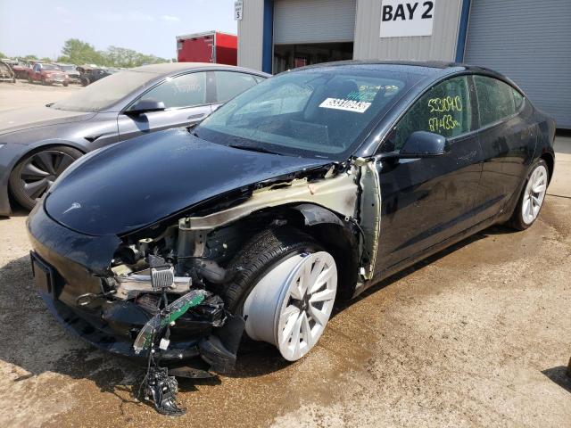 TESLA MODEL 3 2022 with VIN 5YJ3E1EA3NF304728 - Photo from auction