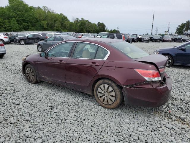 Photo 2 from auction – 2011 HONDA ACCORD LX with VIN 1HGCP2F35BA076043