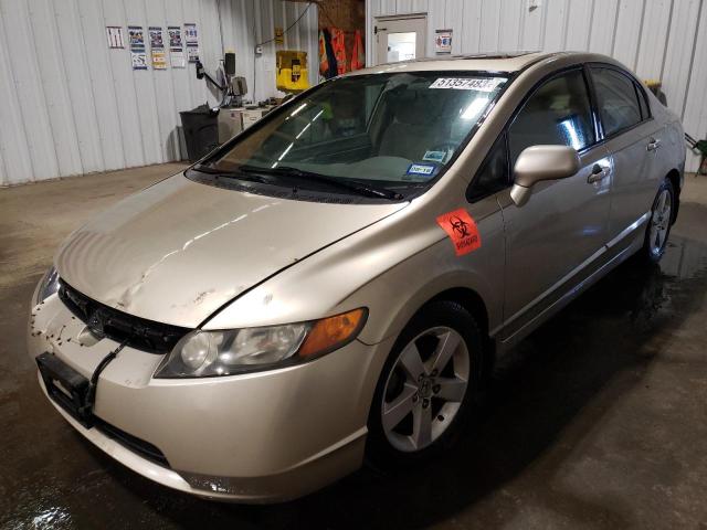 Photo 1 from auction – 2008 HONDA CIVIC EX with VIN 1HGFA16878L037178