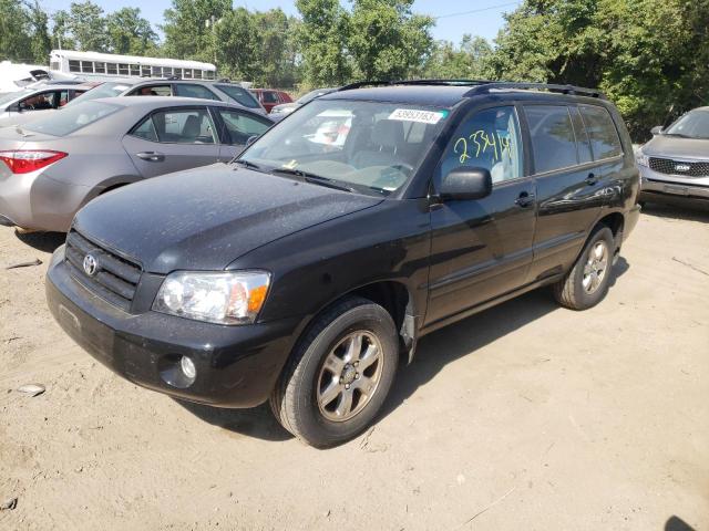 TOYOTA HIGHLANDER 2005 with VIN JTEDP21A150044429 - Photo from auction
