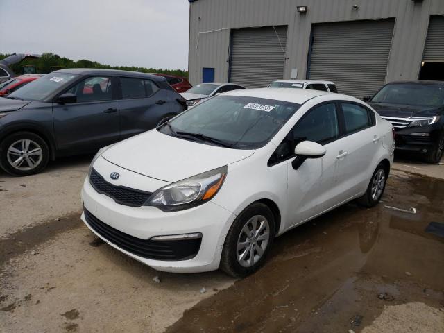 KIA RIO LX 2016 with VIN KNADM4A37G6606440 - Photo from auction