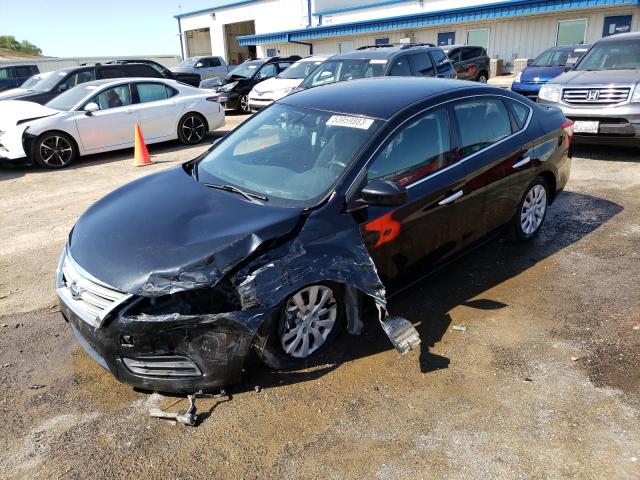 NISSAN SENTRA S 2014 with VIN 3N1AB7AP1EY230259 - Photo from auction