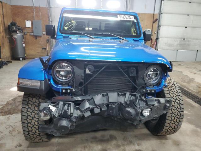 Photo 5 from auction – 2021 JEEP GLADIATOR with VIN 1C6HJTFG6ML503646