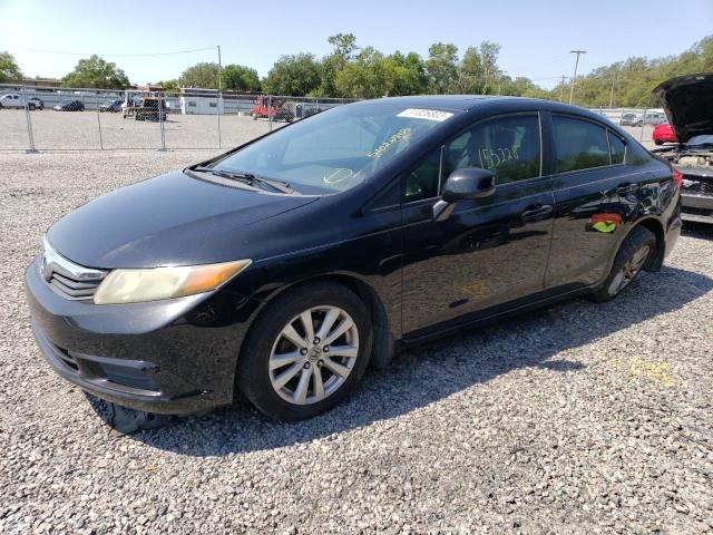 HONDA CIVIC EXL 2012 with VIN 19XFB2F94CE004456 - Photo from auction
