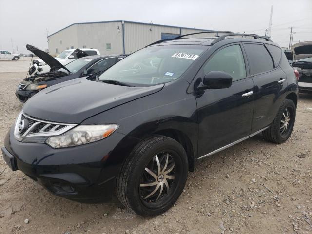 NISSAN MURANO S 2012 with VIN JN8AZ1MU6CW100977 - Photo from auction