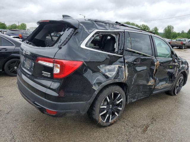 Photo 3 from auction – 2022 HONDA PILOT SE with VIN 5FNYF6H27NB037601