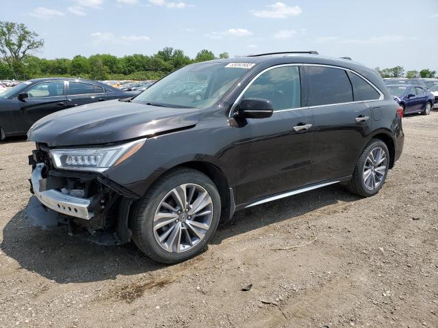 ACURA MDX TECHNO 2017 with VIN 5FRYD4H50HB040668 - Photo from auction
