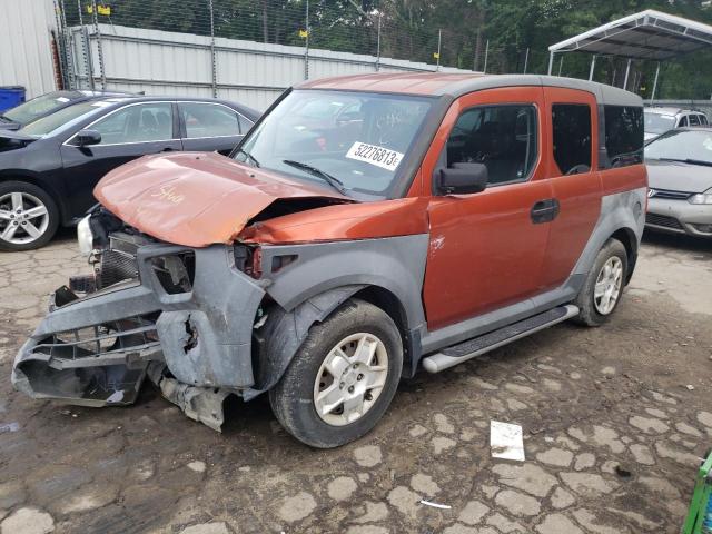 HONDA ELEMENT LX 2005 with VIN 5J6YH18355L011656 - Photo from auction