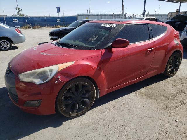 HYUNDAI VELOSTER 2012 with VIN KMHTC6ADXCU033265 - Photo from auction