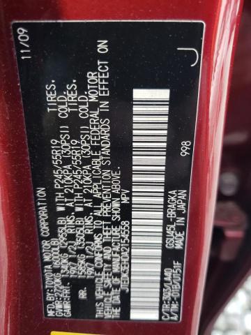 Photo 14 from auction – 2010 TOYOTA HIGHLANDER with VIN JTEDK3EH0A2154558