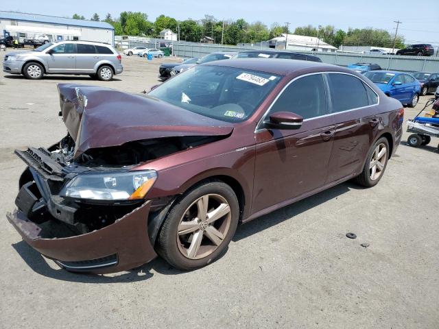 VOLKSWAGEN PASSAT SE 2014 с VIN 1VWBP7A31EC006110 - Фото с аукциона