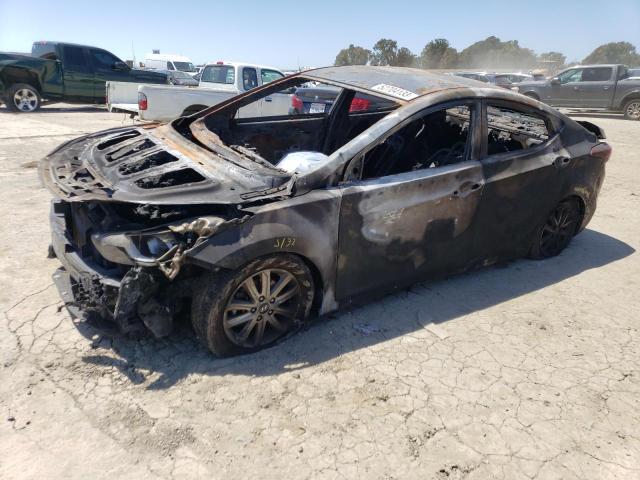 HYUNDAI ELANTRA SE 2016 with VIN KMHDH4AE3GU636809 - Photo from auction