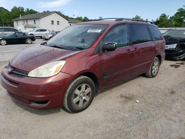 TOYOTA SIENNA CE 2004 with VIN 5TDZA23C04S108868 - Photo from auction