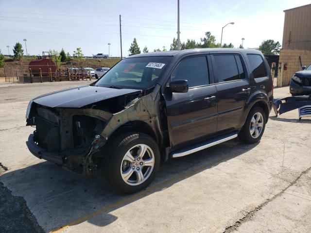 HONDA PILOT EXL 2012 with VIN 5FNYF3H68CB002001 - Photo from auction