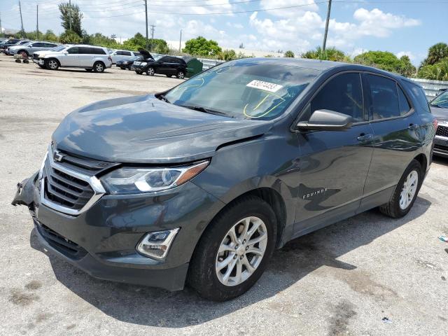 CHEVROLET EQUINOX LS 2018 with VIN 2GNAXHEV3J6282606 - Photo from auction