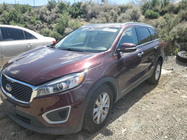 KIA SORENTO LX 2018 with VIN 5XYPGDA58JG404199 - Photo from auction