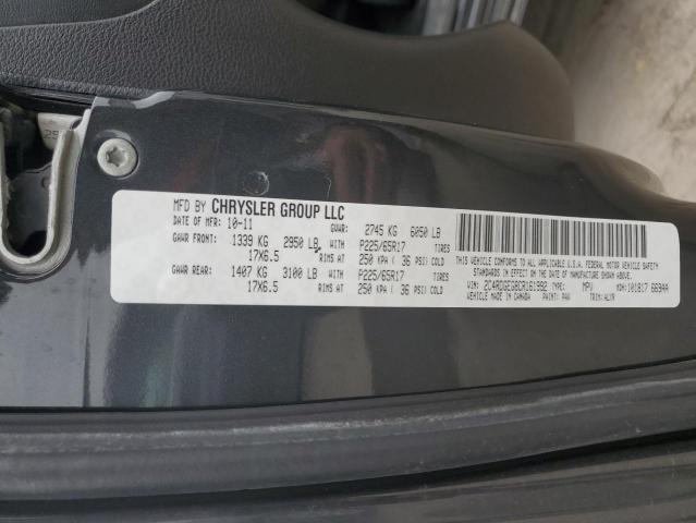 Photo 14 from auction – 2012 DODGE GRAND CARA with VIN 2C4RDGEG8CR161992